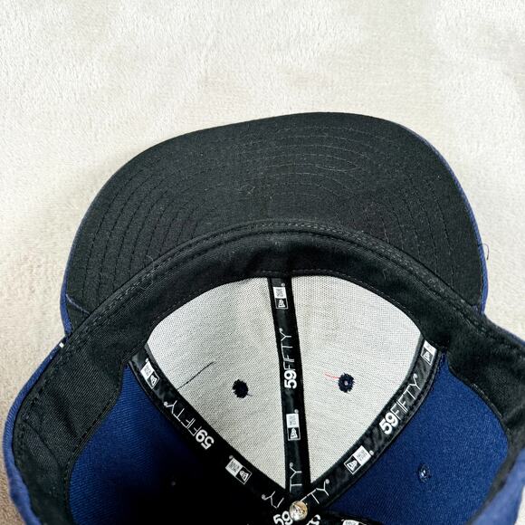 Milwaukee‎ Brewers Hat Cap Men's OSFM Fitted 7 1/4 New Era 59Fifty Baseball MLB - Picture 6 of 9